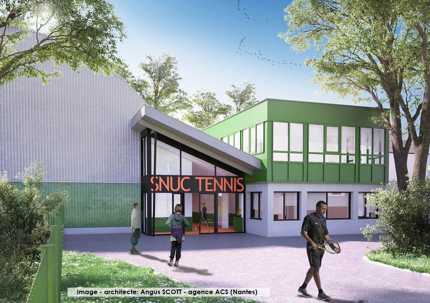 SNUC tennis club Assistance maîtrise d'ouvrage marché réhabilitation
