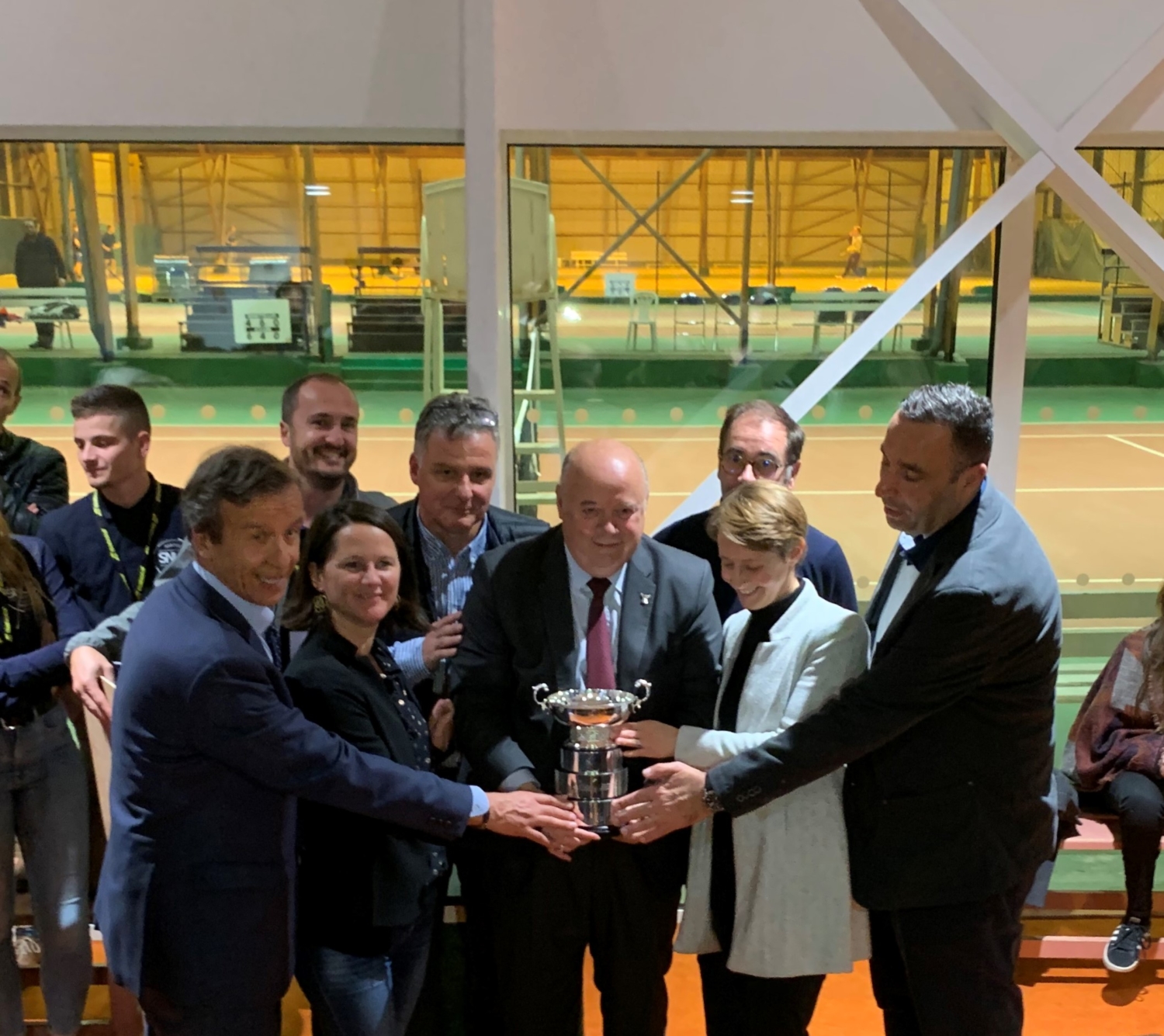 Inauguration SNUC Tennis Amolia - inauguration SNUC